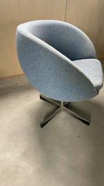 Stokke Varier Planet draaifauteuil, Huis en Inrichting, Stoelen, Ophalen, Gebruikt, Blauw, Metaal
