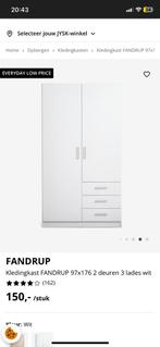 Kledingkast, Ophalen, 100 tot 150 cm, Zo goed als nieuw, 150 tot 200 cm