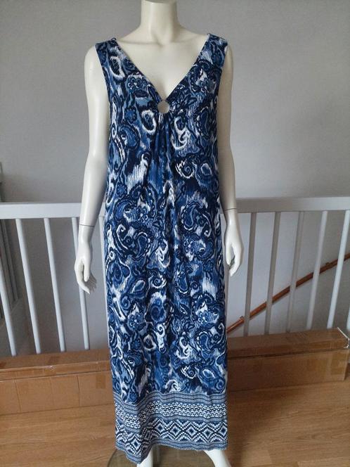 Zomer  jurk nieuw met kaartje Maat L Blauw, Kleding | Dames, Jurken, Nieuw, Maat 42/44 (L), Blauw, Onder de knie, Ophalen of Verzenden