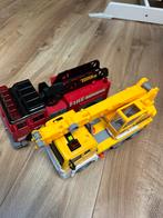 Tonka brandweerauto 30 cm en takelwagen licht geluid, Ophalen of Verzenden, Zo goed als nieuw