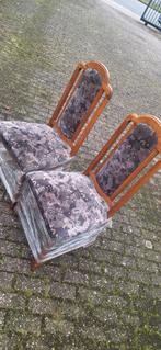 6x eetkamer stoelen nieuwe stof, Antiek en Kunst, Ophalen