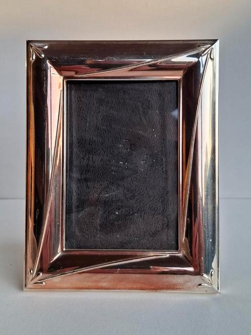 Brocante zilverkleurige fotolijstje, Huis en Inrichting, Woonaccessoires | Lijsten, Gebruikt, Minder dan 50 cm, Minder dan 50 cm