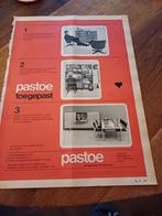 Advertentie van Pastoe meubelen rood 1963, Ophalen of Verzenden, Zo goed als nieuw