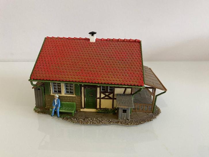 HO Faller B-277 vakwerkhuisje (620*), Hobby en Vrije tijd, Modeltreinen | H0, Gebruikt, Brug, Tunnel of Gebouw, Gelijkstroom of Wisselstroom
