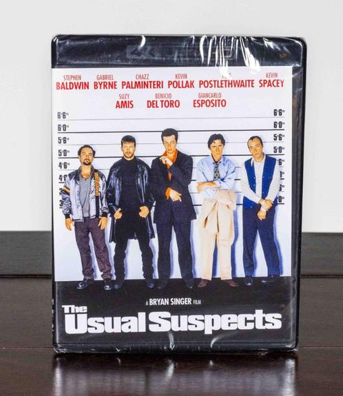 The Usual Suspects 4K UHD Blu-Ray (US Import / Kino Lorber), Cd's en Dvd's, Blu-ray, Nieuw in verpakking, Thrillers en Misdaad