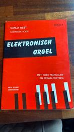 Elektronisch orgel Boek 1, Gebruikt, Les of Cursus, Populair, Ophalen