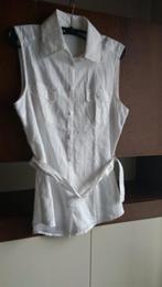 Roomwit blousje met ceintuur van Trend one.    Maat 40., Maat 38/40 (M), Wit, Ophalen of Verzenden, Trend One