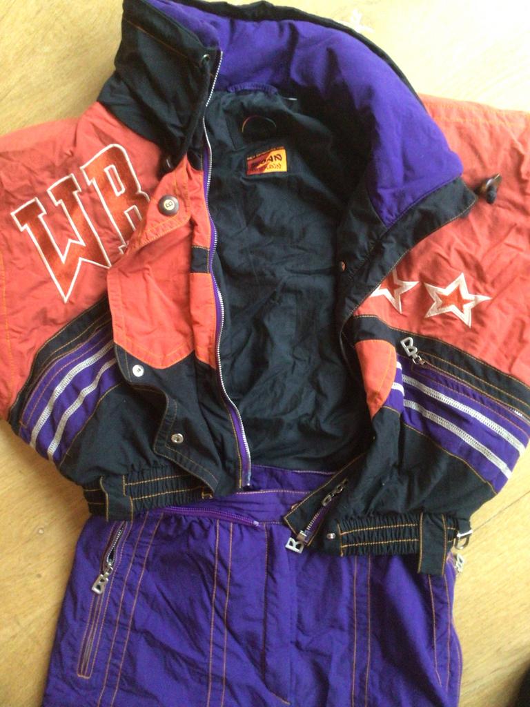 Retro ski overall jongens maat 170, Kinderen en Baby's, Kinderkleding | Maat 170, Ophalen of Verzenden, Gebruikt, Jongen of Meisje