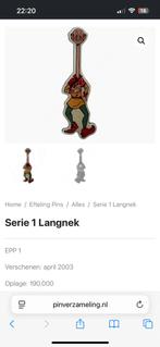 Efteling Pin Langnek Serie 1 - EPP 1 (2003), Verzamelen, Efteling, Ophalen of Verzenden, Zo goed als nieuw, Button of Speldje