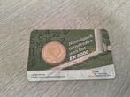 Ek vijfje 2000 + Geluks Dubbeltje 2012 Oranje UNC coincard, Postzegels en Munten, Munten | Nederland, Ophalen of Verzenden, Koningin Beatrix