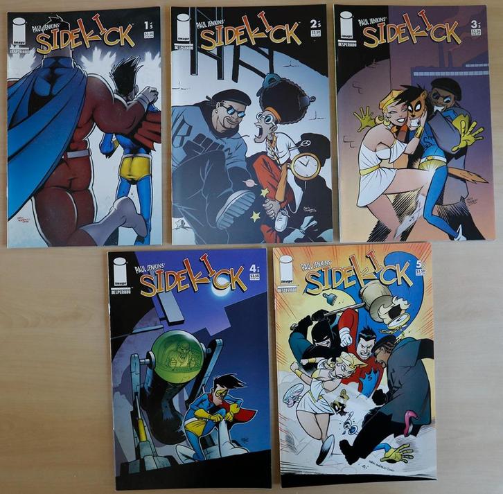Comics: Sidekick - complete serie - Image Comics, Boeken, Strips | Comics, Zo goed als nieuw, Complete serie of reeks, Amerika