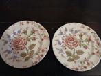 Johnson Bros  Rose Chints gebaksborden, 2stuks, Huis en Inrichting, Gebruikt, Ophalen of Verzenden, Bord(en), Overige stijlen