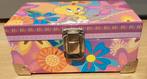 Tweety opbergbox kist doos disney speelgoed makeup box, Verzenden, Gebruikt