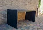 Steigerhouten Bureau - Stoer en Stijlvol, Huis en Inrichting, Bureaus, Ophalen, Gebruikt, Bureau