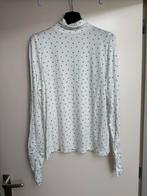 Nieuwe Fabienne chapot coltrui jade top wit met hartjes xl, Ophalen of Verzenden, Nieuw, Maat 46/48 (XL) of groter, Wit