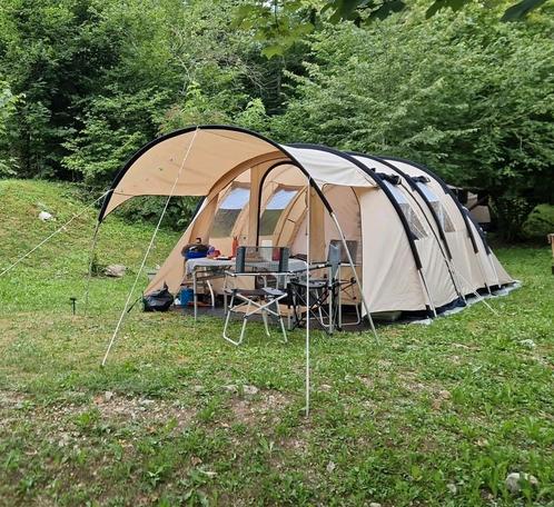 Obelink 4-persoons familietent, Caravans en Kamperen, Tenten, tot en met 4, Gebruikt, Ophalen of Verzenden
