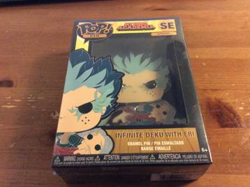 Funko Pop Pin My Hero Academia SE Infinite Deku with Eri beschikbaar voor biedingen