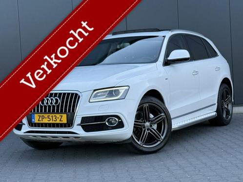 Audi Q5 2.0 TFSI Quattro S-Line - Leder - Pano - Facelift -, Auto's, Audi, Bedrijf, Lease, Q5, 4x4, ABS, Achteruitrijcamera, Airbags
