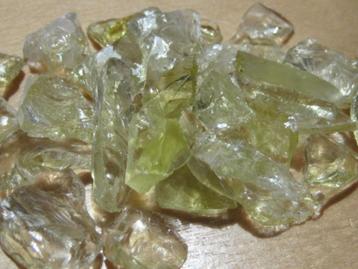 m. 3x 50Kt ruwe edelstenen LEMONKWARTS (3) beschikbaar voor biedingen