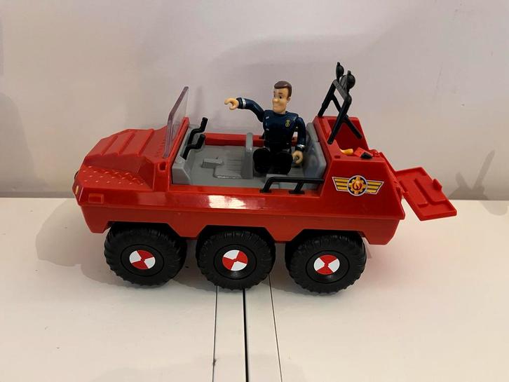 Brandweerman Sam Voertuig - Jupiter, Kinderen en Baby's, Speelgoed | Speelgoedvoertuigen, Gebruikt, Ophalen of Verzenden