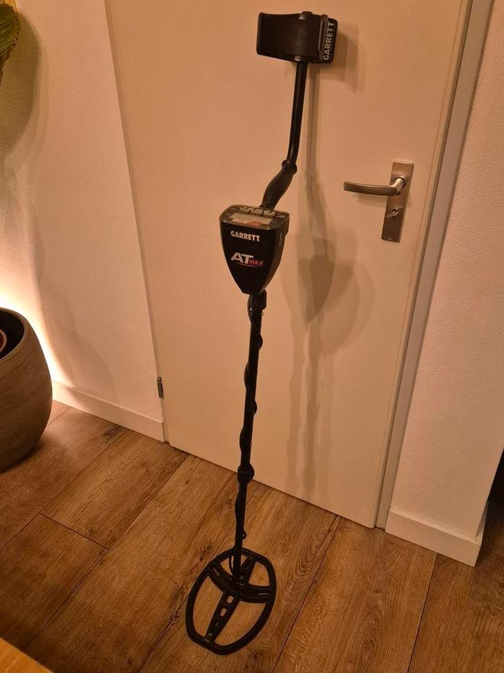 Garrett AT Max Metaaldetector met pinpointer etc., Hobby en Vrije tijd, Metaaldetectors, Zo goed als nieuw, Meer dan 30 cm, Garrett