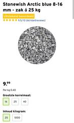 Gamma Stonewish Arctic Blue Grind 8-16mm - 25kg, Tuin en Terras, Grind, Keien en Split, Ophalen, Overige materialen, Blauw, Nieuw
