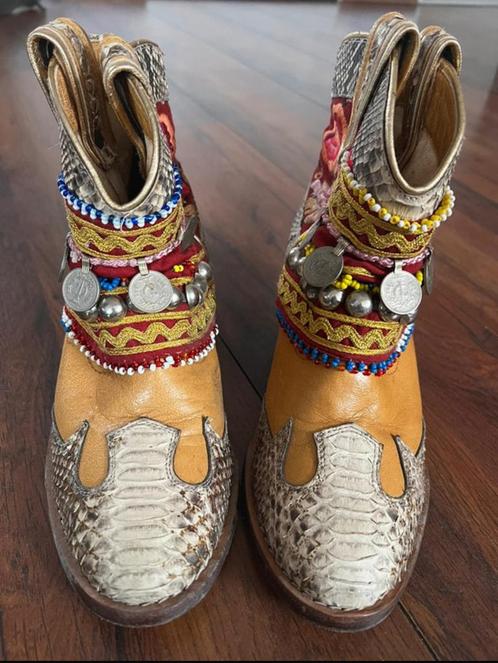 Prachtige ibiza boho laarzen margriet wagenaar maat 38, Kleding | Dames, Schoenen, Zo goed als nieuw, Lage of Enkellaarzen, Overige kleuren