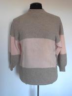 Jacques Britt prachtige roze bruine wollen winter trui - 40, Bruin, Verzenden, Maat 42/44 (L), Zo goed als nieuw