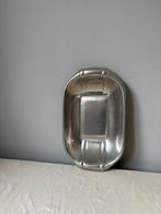 Vintage metawa tinnen schaal klassieke stijl l33cm, Ophalen of Verzenden