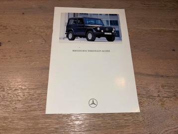 Folder Mercedes-Benz G-klasse (W461) 1993 beschikbaar voor biedingen