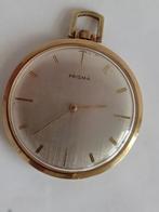 Prisma zak horloge Mondia uurwerk, Sieraden, Tassen en Uiterlijk, Horloges | Antiek, Overige merken, Overige materialen, Zakhorloge