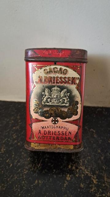Driessen cacao blikje 100 gram beschikbaar voor biedingen