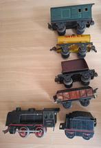 Marklin 890 met 4 wagons spoor 0, Antiek en Kunst, Ophalen of Verzenden