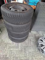 Winterbanden set 205/55 R16, Auto-onderdelen, Banden en Velgen, Gebruikt, 16 inch, Banden en Velgen, Personenwagen