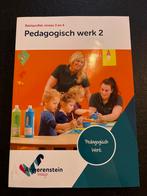 Pedagogisch Werk 2 - Basisprofiel niveau 3 en 4, Boeken, Schoolboeken, Ophalen of Verzenden, Gelezen, VMBO, Overige vakken