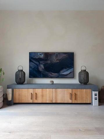 Tv-dressoir betonciré  beschikbaar voor biedingen