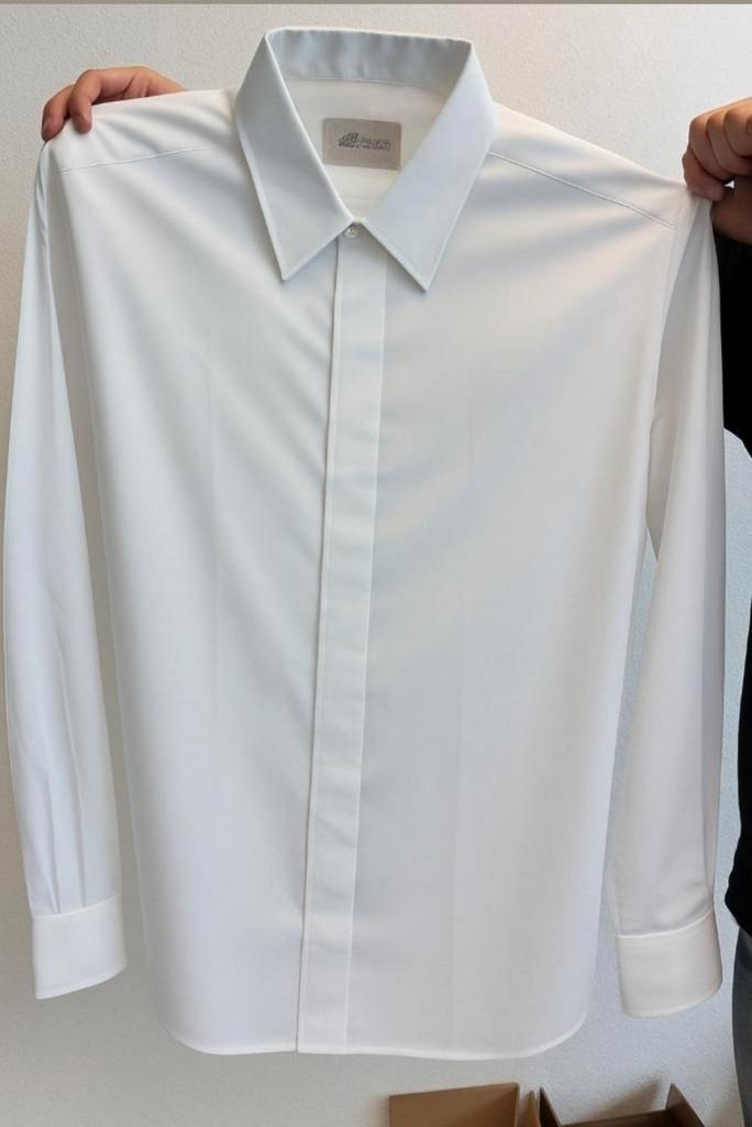 Partij Luxe Smoking Overhemden - 92 stuks - Nieuw, Kleding | Heren, Overhemden, Nieuw, Overige halswijdtes, Wit, Ophalen of Verzenden