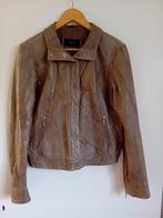 leren jas donna D maat 40, Maat 38/40 (M), Donna D, Bruin, Ophalen of Verzenden