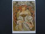 Alphonse Maria Mucha 1860-1939 / Jugendstil, Verzamelen, Ansichtkaarten | Themakaarten, Ophalen of Verzenden, 1920 tot 1940, Ongelopen