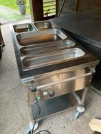 Bain Marie Wagen RVS 110x85x60cm - Excl. GN Bakken, Ophalen, Gebruikt, 25 tot 50 cm, Minder dan 100 cm