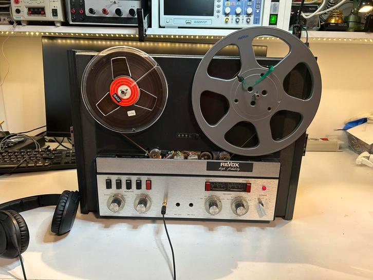 Revox A77 Bandrecorder - Klassieker!, Audio, Tv en Foto, Bandrecorders, Bandrecorder, Ophalen