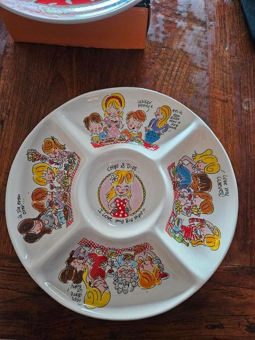 Blond amsterdam hapjes schaal., Huis en Inrichting, Keuken | Servies, Zo goed als nieuw, Schaal of Schalen, Blond Amsterdam, Aardewerk