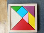 Tangram hout, Ophalen of Verzenden, Minder dan 10 stukjes, Zo goed als nieuw, Van hout