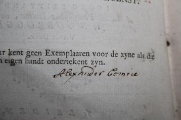 Alexander Comrie - ABC des geloofs + Eigenschappen 1745/1744 beschikbaar voor biedingen