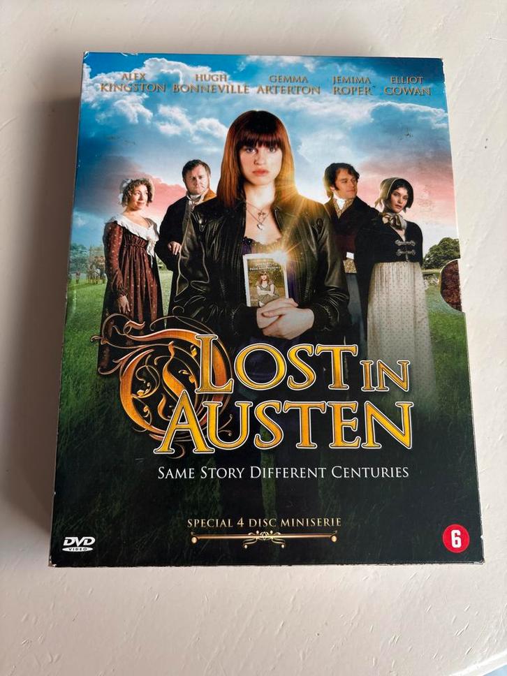 Lost in Austen - Special 4 Disc Miniserie DVD, Cd's en Dvd's, Dvd's | Tv en Series, Zo goed als nieuw, Drama, Boxset, Vanaf 6 jaar