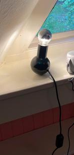 Leuke vintage wiebel tafellamp, Ophalen, Vintage, Zo goed als nieuw, Metaal