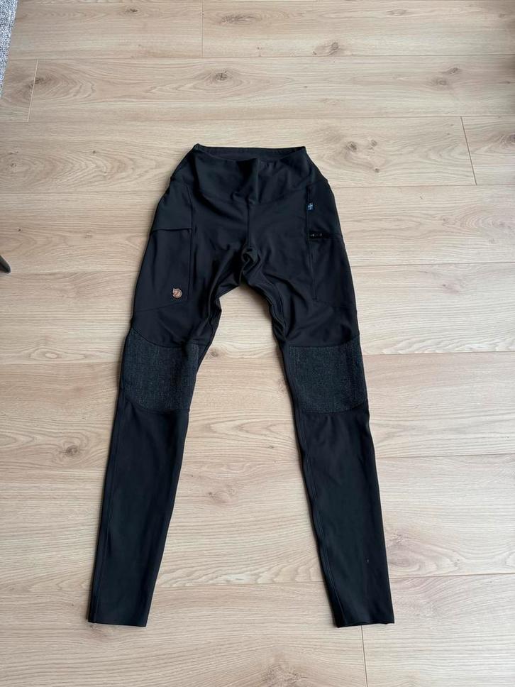 Nieuwstaat Fjallraven abisko trekking tights hd w maat s, Kleding | Heren, Broeken en Pantalons, Zo goed als nieuw, Grijs, Ophalen of Verzenden