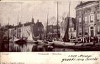 Schiedam - Vischmarkt, Verzamelen, Ophalen of Verzenden, Voor 1920, Gelopen, Zuid-Holland