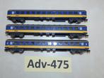 Adv-475 N Spoor  Personenwagons 15908 ICK Minitrix NS, Gebruikt, Gelijkstroom, Trix, Wagon