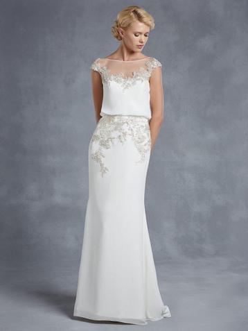 Enzoani vintage Gatsby look trouwjurk maat 38 beschikbaar voor biedingen
